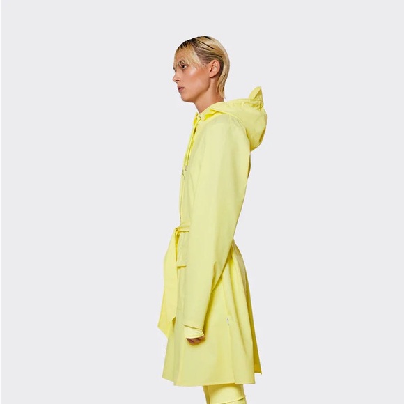 Rains Curve Jacket Straw - Picture 4 of 7